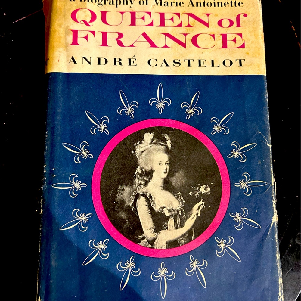 Queen of France vintage book